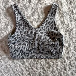 Leopard Print Aerie offline crop
